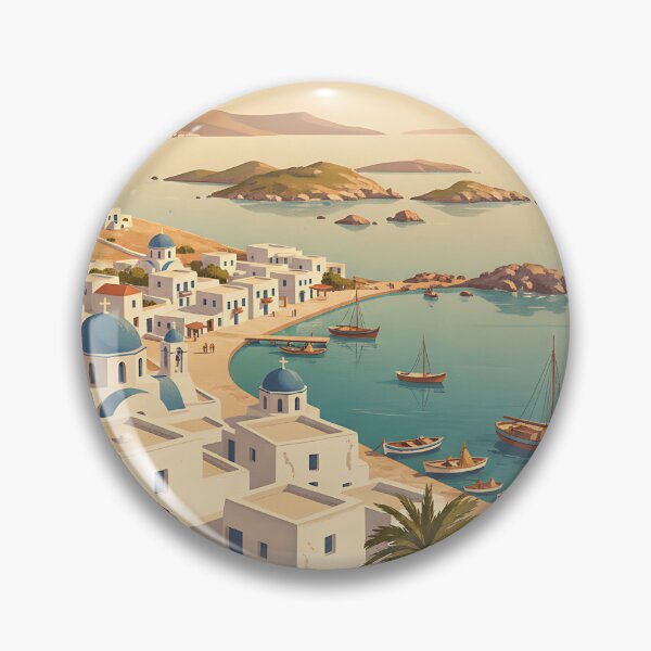Item preview, Koufonisia Greece, Greek Island Vintage Travel Tourism designed and sold by TravelersGems.