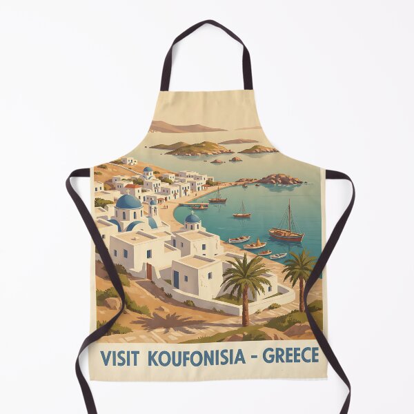 Item preview, Koufonisia Greece, Greek Island Vintage Travel Tourism designed and sold by TravelersGems.