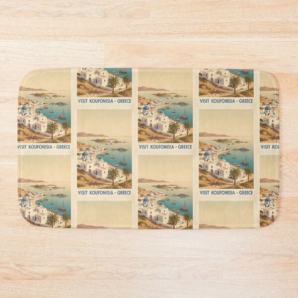 Item preview, Koufonisia Greece, Greek Island Vintage Travel Tourism designed and sold by TravelersGems.