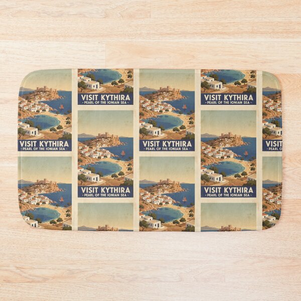 Item preview, Kythira Greece, Greek Island Vintage Travel Tourism designed and sold by TravelersGems.