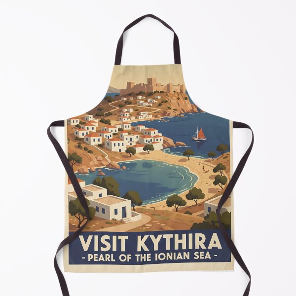 Item preview, Kythira Greece, Greek Island Vintage Travel Tourism designed and sold by TravelersGems.