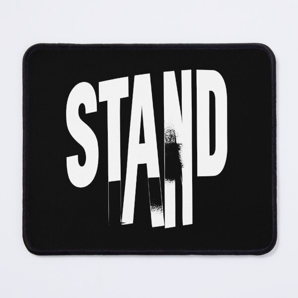 Item preview, Minimalist High Contrast Stand Typographic Print designed and sold by EdvvinStudios.