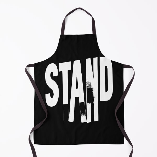 Item preview, Minimalist High Contrast Stand Typographic Print designed and sold by EdvvinStudios.