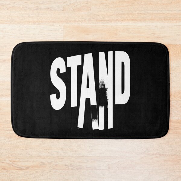 Item preview, Minimalist High Contrast Stand Typographic Print designed and sold by EdvvinStudios.