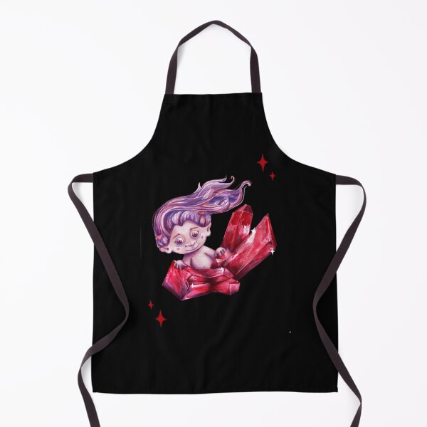 Item preview, Ruby Crystal Troll Cute Mystical Gemstone Sprite designed and sold by OhSusiVee.