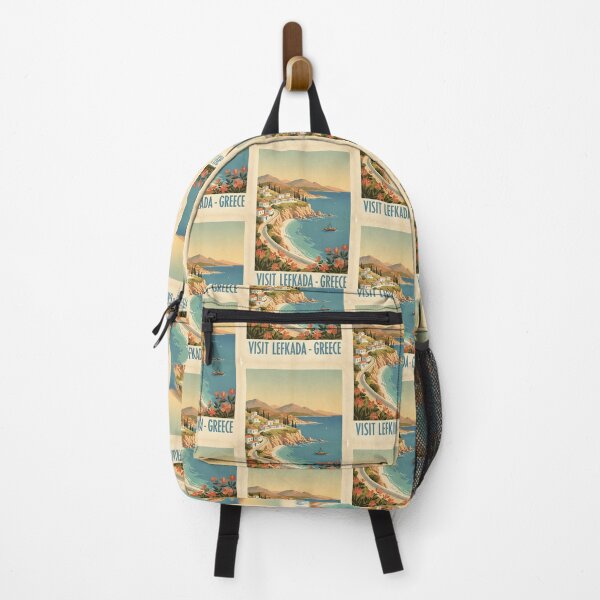 Item preview, Lefkada Greece, Greek Island Vintage Travel Tourism designed and sold by TravelersGems.