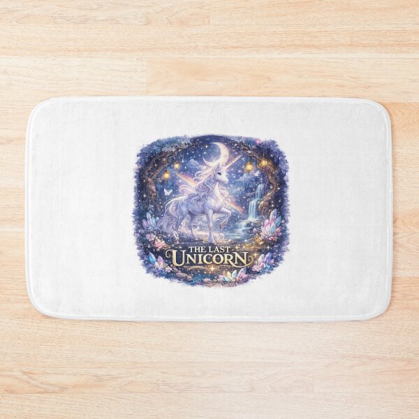 Item preview, The Last Unicorn Fantasy T-Shirt | Magical Enchanted Unicorn Art designed and sold by Mukesh Saxena.