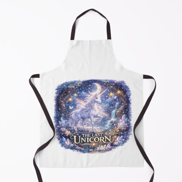 Item preview, The Last Unicorn Fantasy T-Shirt | Magical Enchanted Unicorn Art designed and sold by Mukesh Saxena.