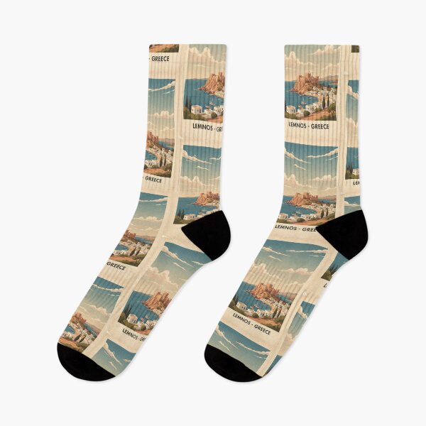 Item preview, Lemnos Greece, Greek Island Vintage Travel Tourism designed and sold by TravelersGems.