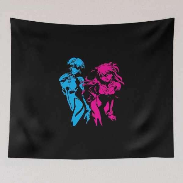 Item preview, Rei Ayanami, Asuka Langley, Neon Genesis Evangelion designed and sold by Ivanbrockhouse.