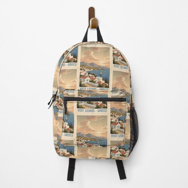Item preview, Lesvos Greece, Greek Island Vintage Travel Tourism designed and sold by TravelersGems.