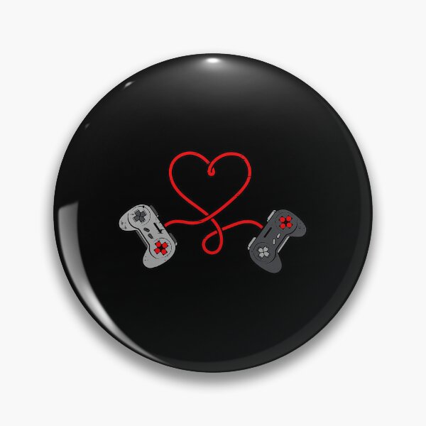 Item preview, Gaming Controller Heart Valentine Retro Gamer Love designed and sold by FGTV2021.