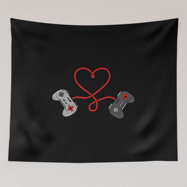 Item preview, Gaming Controller Heart Valentine Retro Gamer Love designed and sold by FGTV2021.