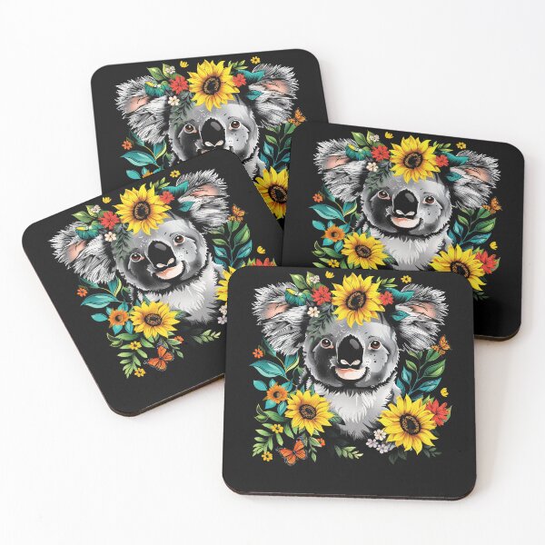 Item preview, Funny Koala Floral Colorful Boys Girls Kids designed and sold by rafaeltto.
