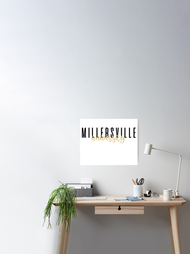 Millersville University Poster By Patriciahart13 Redbubble