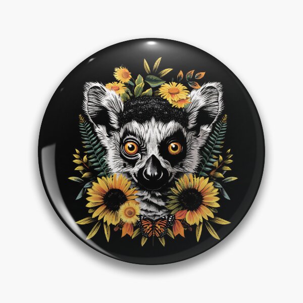 Item preview, Funny Lemur Floral Colorful Boys Girls Kids designed and sold by rafaeltto.