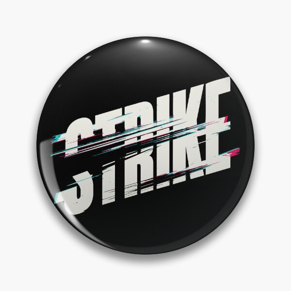 Item preview, Bold Impactful Strike Typographic Poster Print designed and sold by EdvvinStudios.