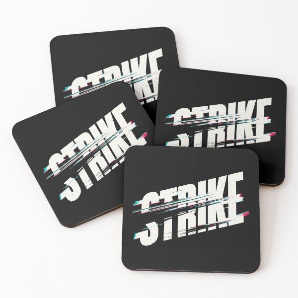 Item preview, Bold Impactful Strike Typographic Poster Print designed and sold by EdvvinStudios.