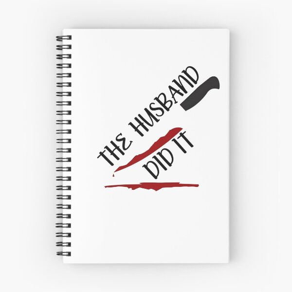 Item preview, The Husband Did It Humorous Design designed and sold by HUTEND.