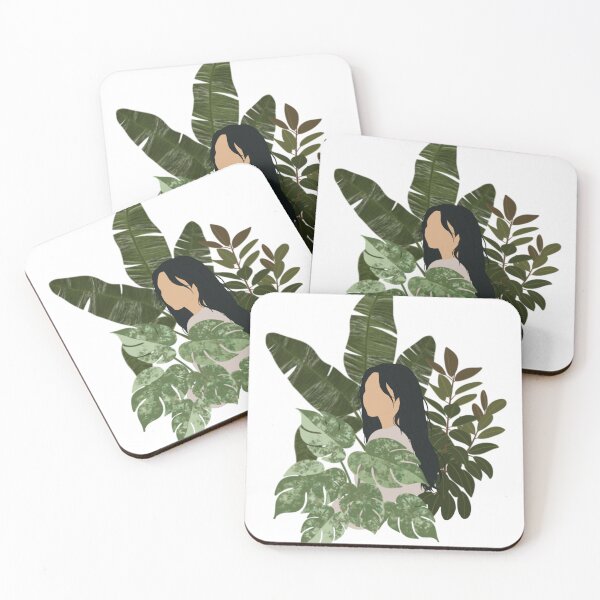 Item preview, Aesthetic Plant lady - Cozy Filipina Plant Girl Design designed and sold by Calm and Antsy.