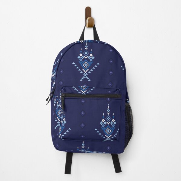 Item preview, Indigo Tribal Geometric Seamless Pattern designed and sold by PowerAntShop.