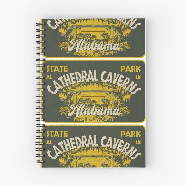 Item preview, Cathedral Caverns State Park, Marshall County, Alabama, badge design designed and sold by Wanderful-roads.