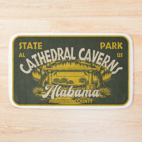 Item preview, Cathedral Caverns State Park, Marshall County, Alabama, badge design designed and sold by Wanderful-roads.