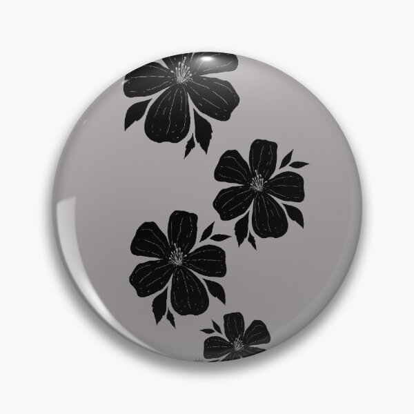 Item preview, Black little flowers designed and sold by Vivinedrawsells.
