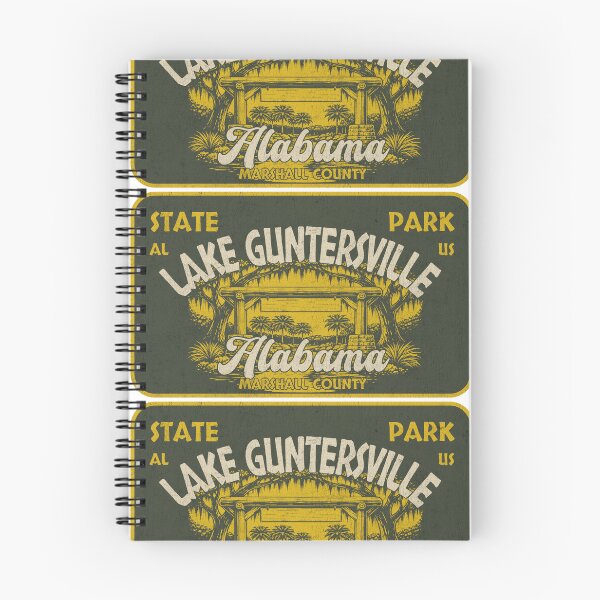 Item preview, Lake Guntersville State Park, Marshall County, Alabama, badge design designed and sold by Wanderful-roads.