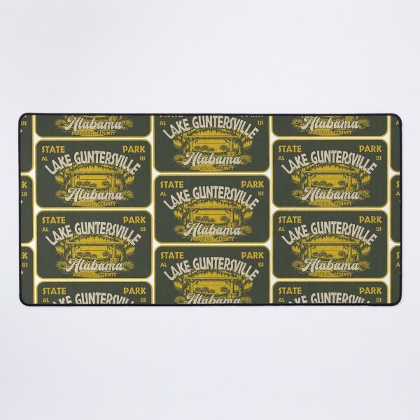 Item preview, Lake Guntersville State Park, Marshall County, Alabama, badge design designed and sold by Wanderful-roads.