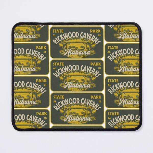Item preview, Rickwood Caverns State Park, Blount County, Alabama, badge design designed and sold by Wanderful-roads.
