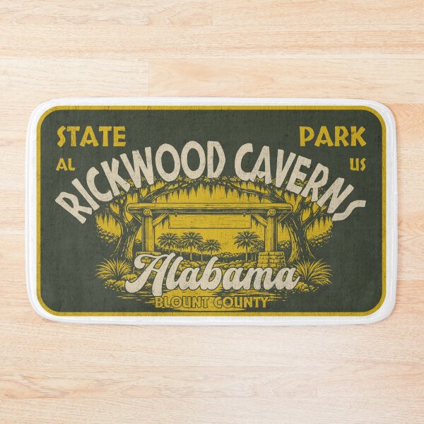 Item preview, Rickwood Caverns State Park, Blount County, Alabama, badge design designed and sold by Wanderful-roads.