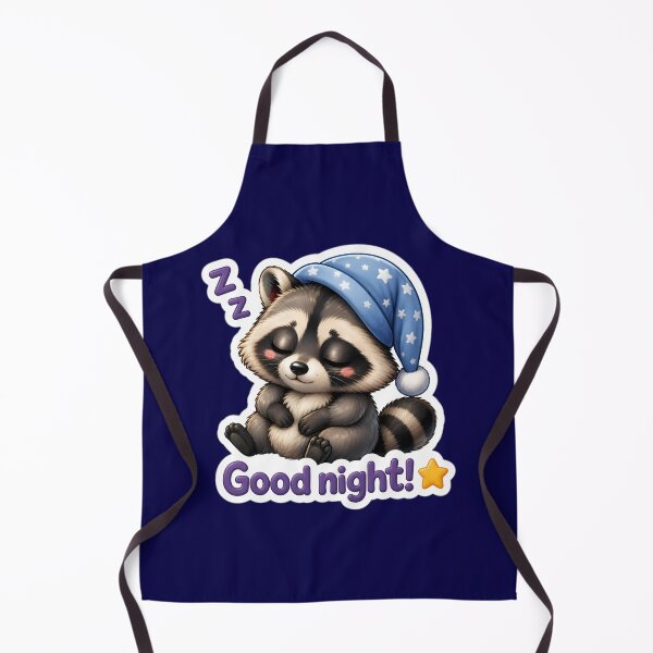 Item preview, Cute Sleeping Raccoon Good Night designed and sold by LuisWorks.