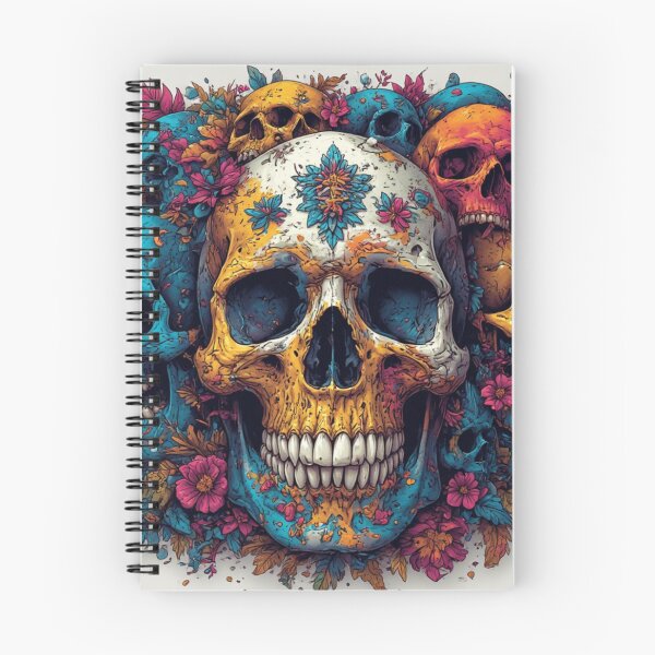 Item preview, Skulls an colors designed and sold by Kari's shop.