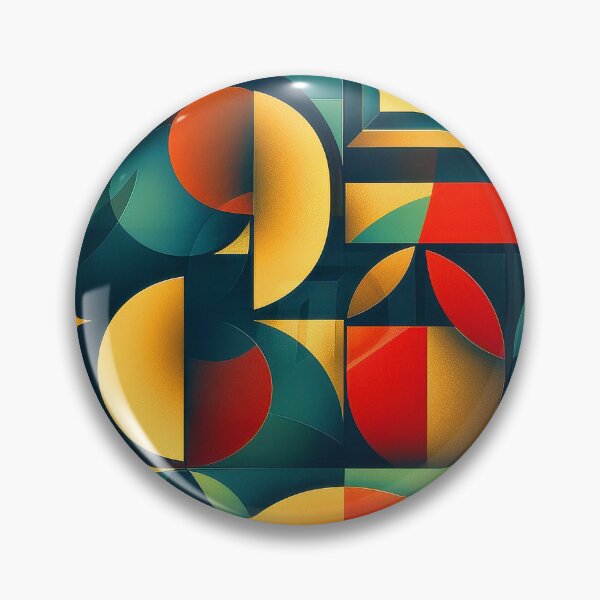 Item preview, Mid-Century Modern Geometric Designs Vibrant Colorful Pattern designed and sold by DEC02.