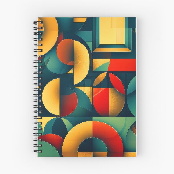 Item preview, Mid-Century Modern Geometric Designs Vibrant Colorful Pattern designed and sold by DEC02.