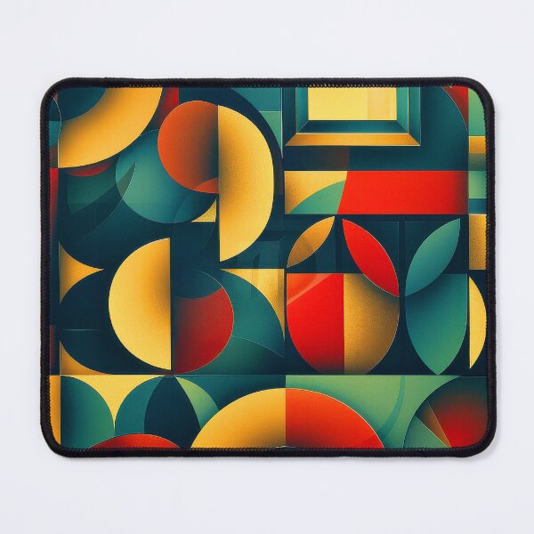 Item preview, Mid-Century Modern Geometric Designs Vibrant Colorful Pattern designed and sold by DEC02.