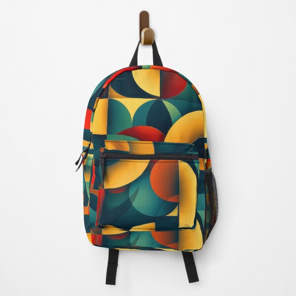 Item preview, Mid-Century Modern Geometric Designs Vibrant Colorful Pattern designed and sold by DEC02.