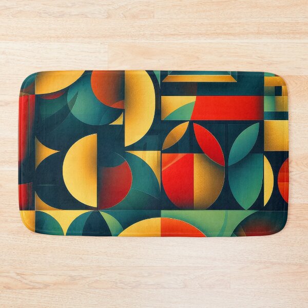 Item preview, Mid-Century Modern Geometric Designs Vibrant Colorful Pattern designed and sold by DEC02.