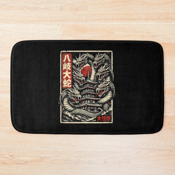 Item preview, Eight Headed Dragon Yokai Poster With Vintage Japanese Monster Style designed and sold by titanlevi.