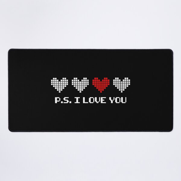 Item preview, Pixel Heart P.S. I Love You Retro Valentine Gaming designed and sold by FGTV2021.