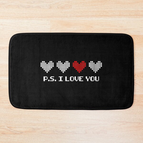 Item preview, Pixel Heart P.S. I Love You Retro Valentine Gaming designed and sold by FGTV2021.