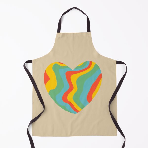 Item preview, Colorful Wavy Rainbow Heart designed and sold by Teenidesign .