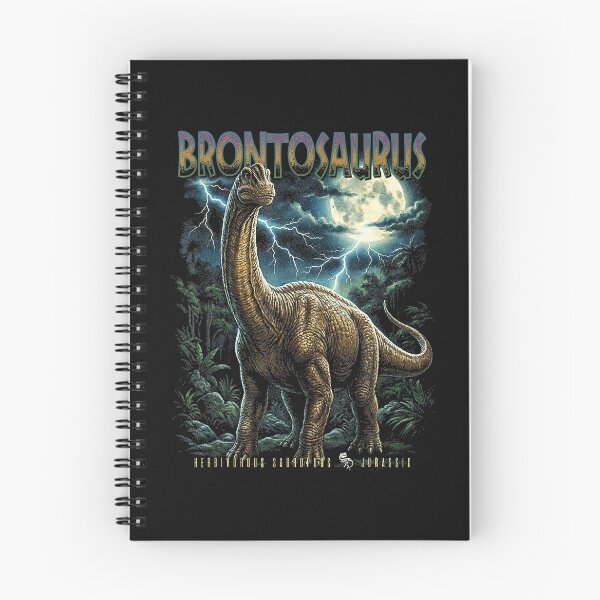Item preview, Vintage Brontosaurus Moonlight Retro Dinosaur Bootleg designed and sold by Masonixem.