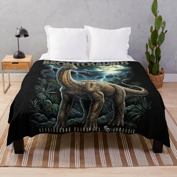 Item preview, Vintage Brontosaurus Moonlight Retro Dinosaur Bootleg designed and sold by Masonixem.