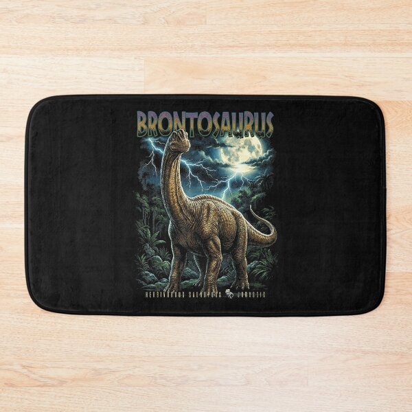 Item preview, Vintage Brontosaurus Moonlight Retro Dinosaur Bootleg designed and sold by Masonixem.
