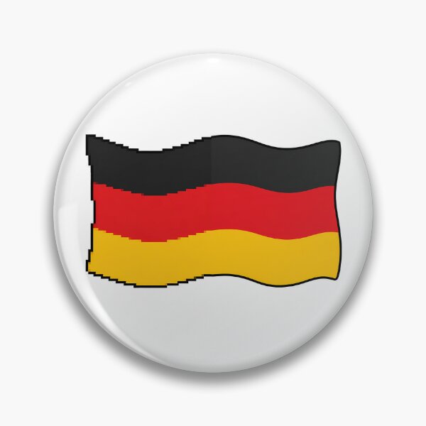 Item preview, Waving Germany Flag Pixel designed and sold by ArtMassive.