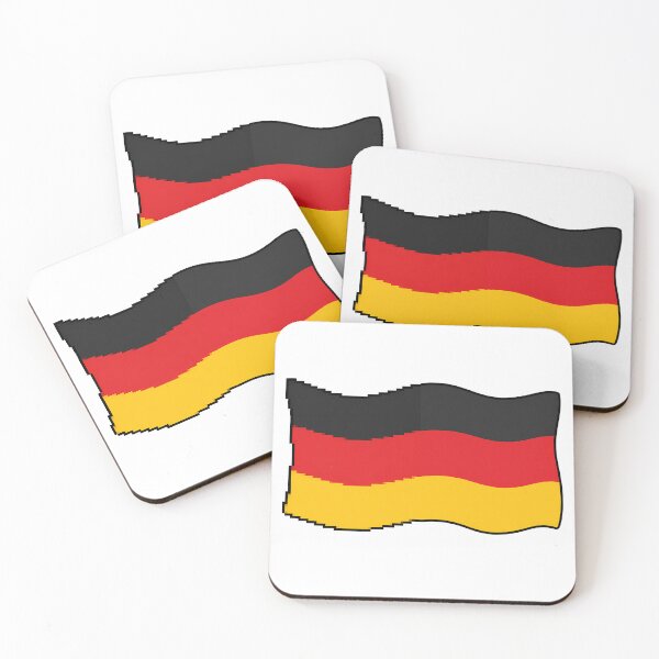 Item preview, Waving Germany Flag Pixel designed and sold by ArtMassive.