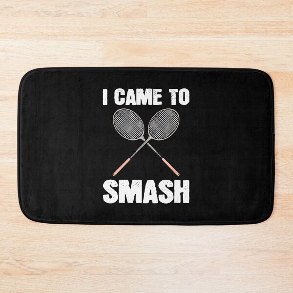 Item preview, I Came To Smash Funny Badminton Racket Sports Humor designed and sold by allistermariam.