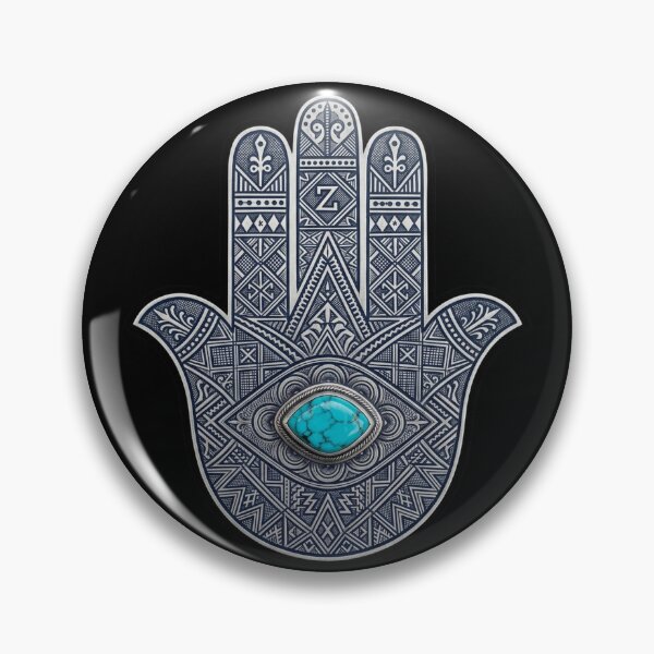 Item preview, Amazigh Khamsa Hand of Protection designed and sold by DuckOddity.